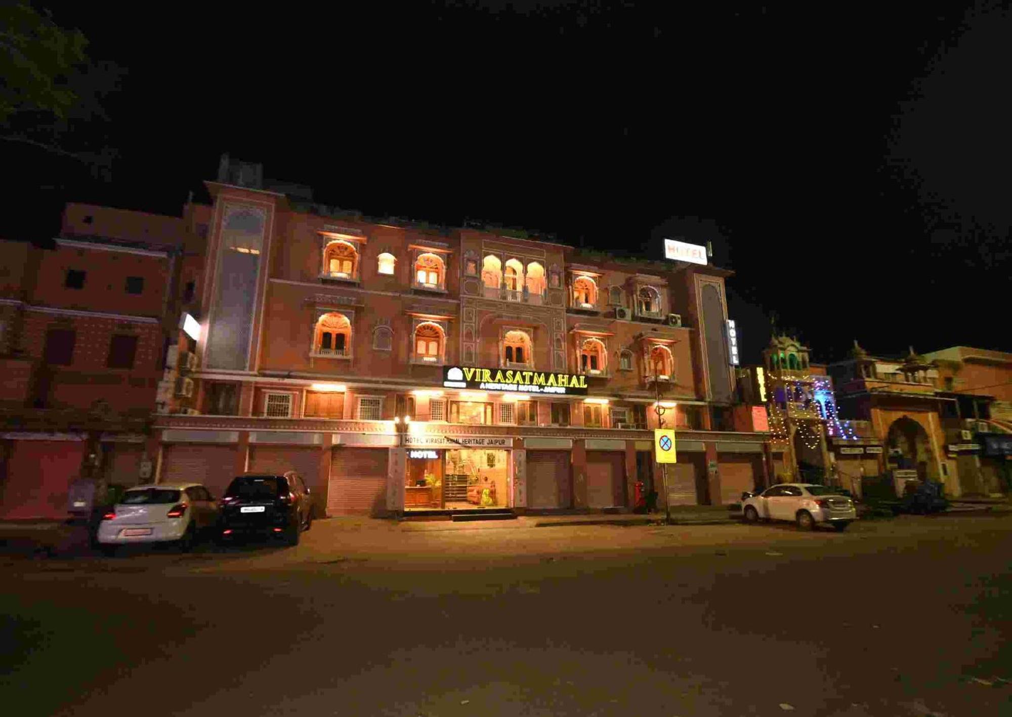 Virasat Mahal Heritage Hotel-Jaipur City Center المظهر الخارجي الصورة
