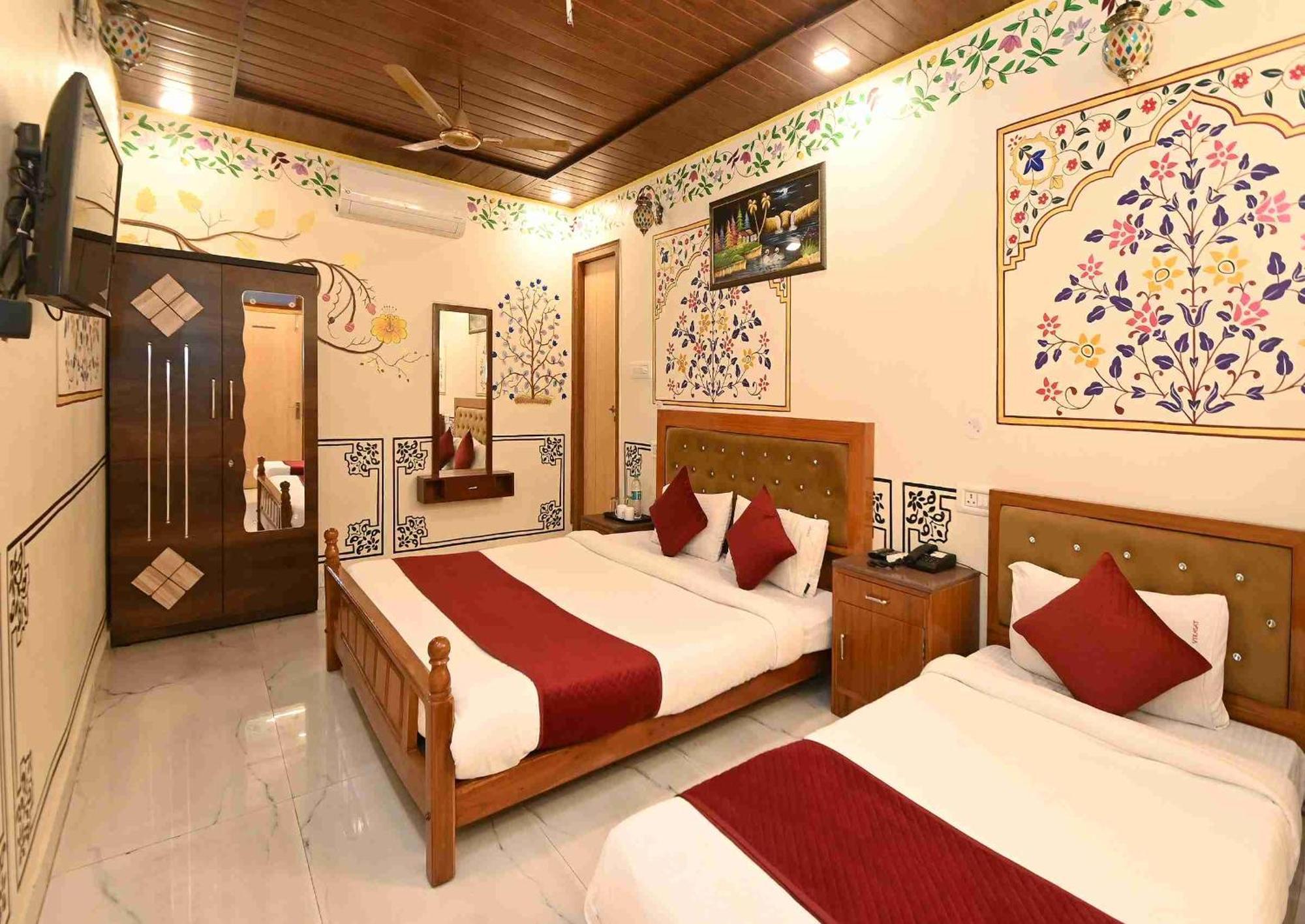 Virasat Mahal Heritage Hotel-Jaipur City Center المظهر الخارجي الصورة