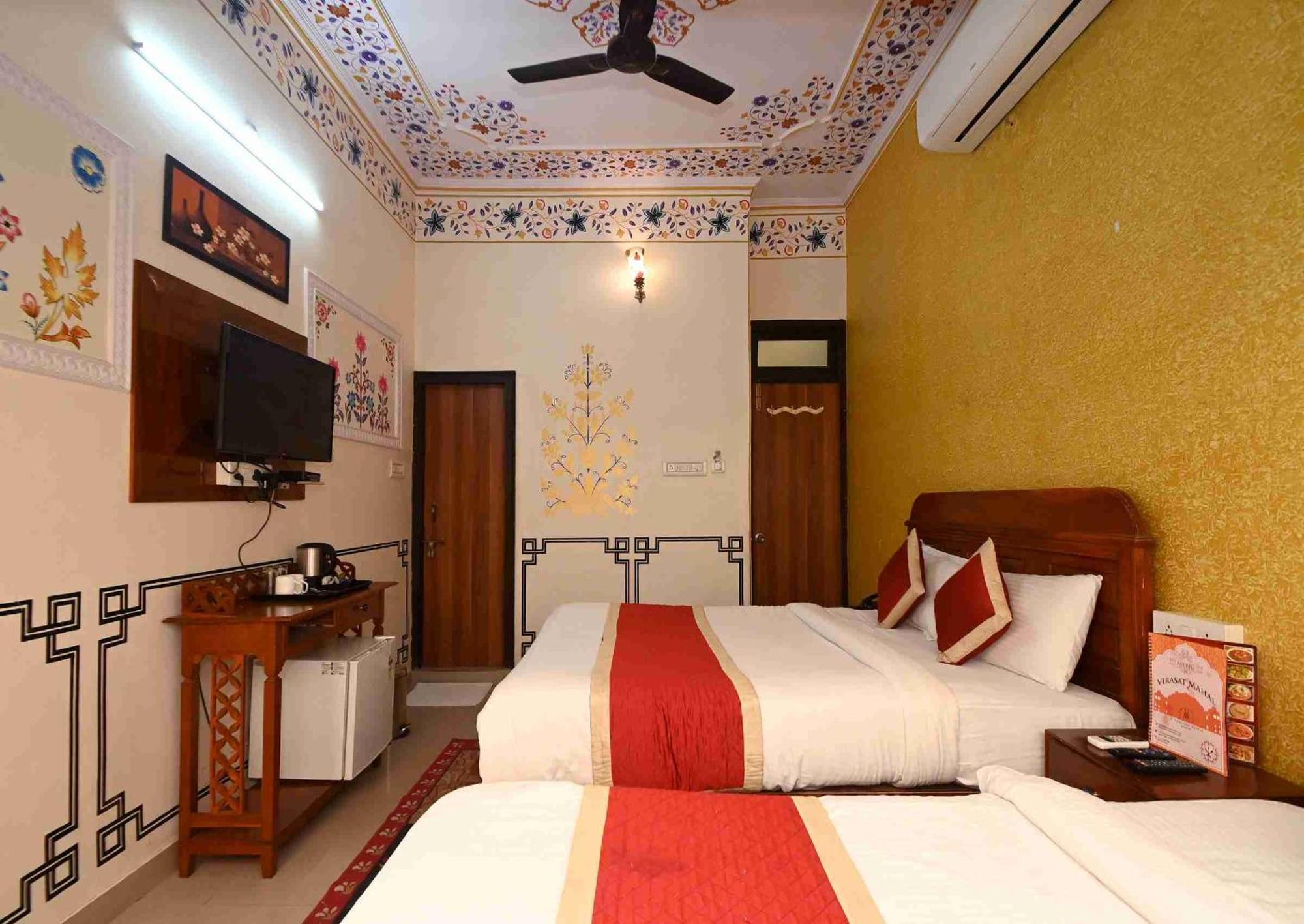 Virasat Mahal Heritage Hotel-Jaipur City Center المظهر الخارجي الصورة