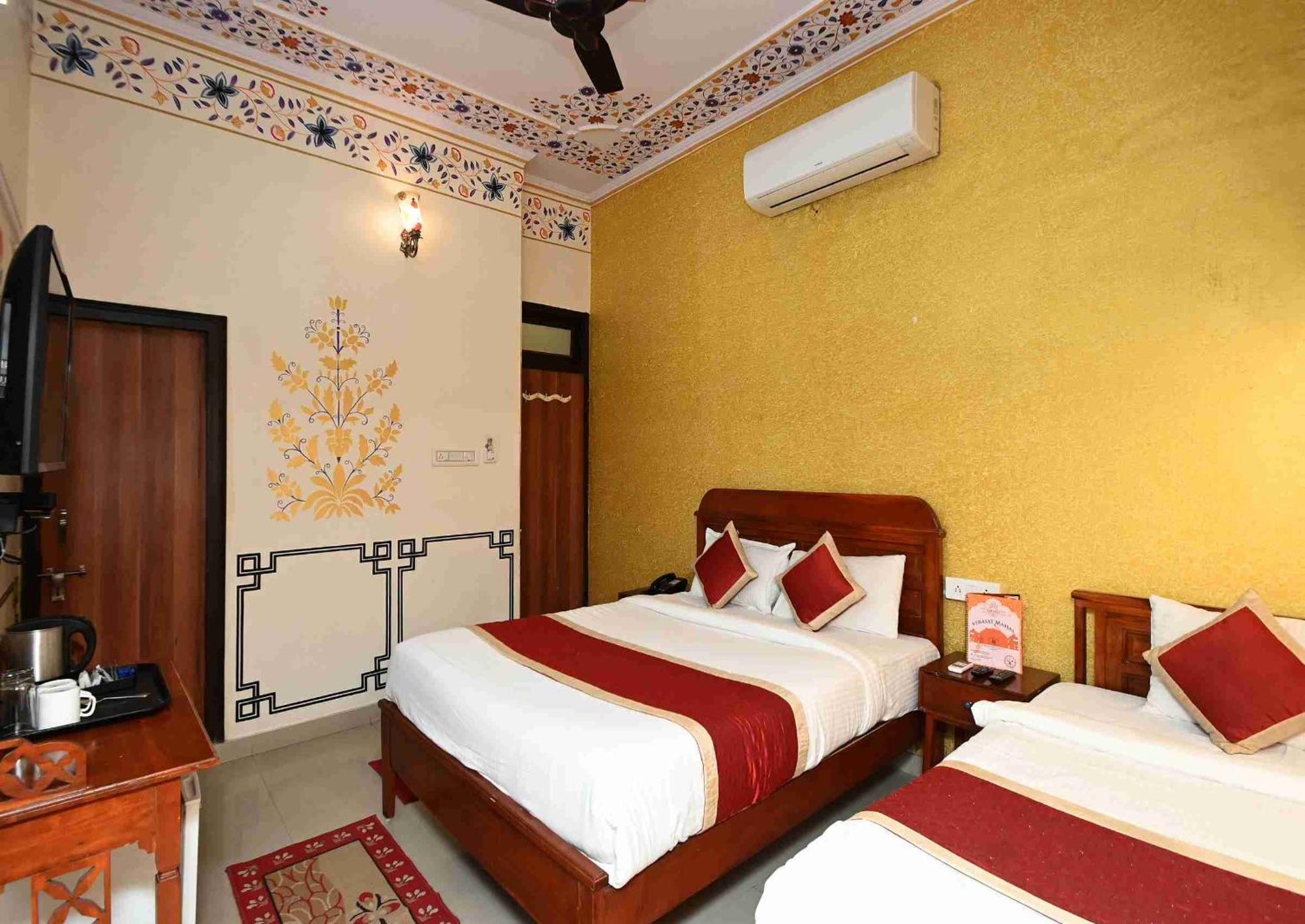 Virasat Mahal Heritage Hotel-Jaipur City Center المظهر الخارجي الصورة